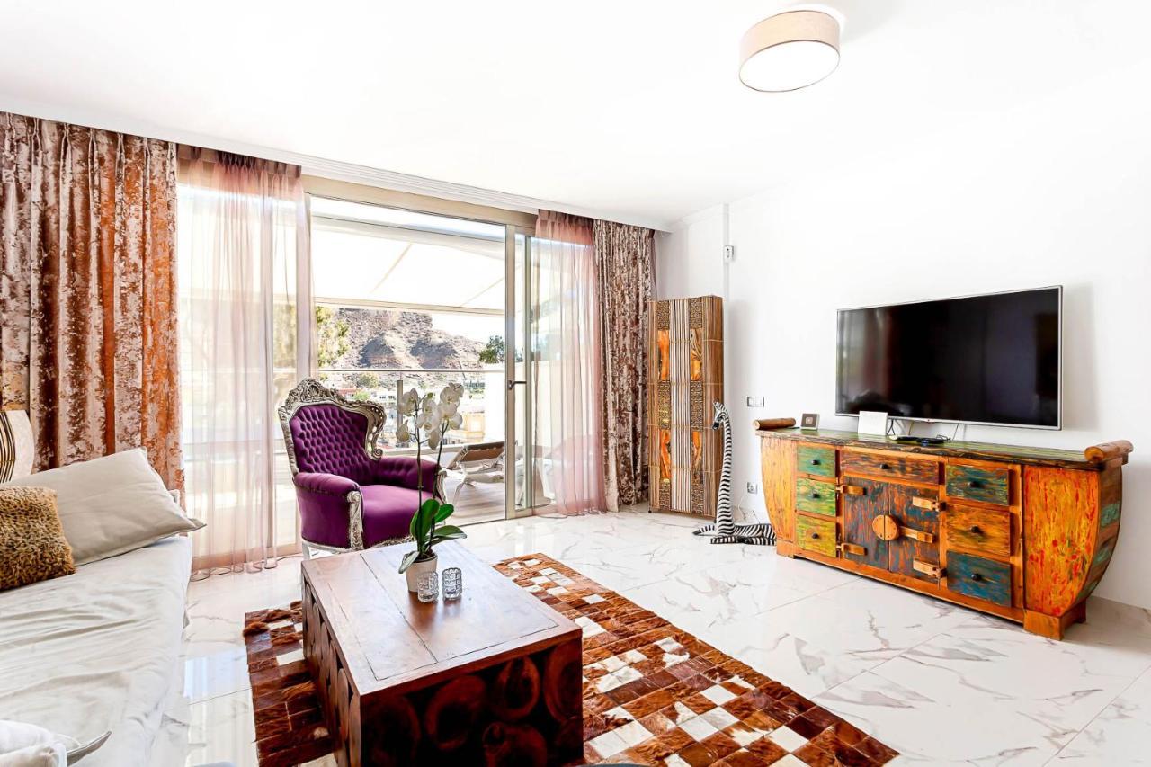 Ribera Del Puerto - Luxe Apartement With Great Terrace And Sea View 푸에르토 데 모간 외부 사진
