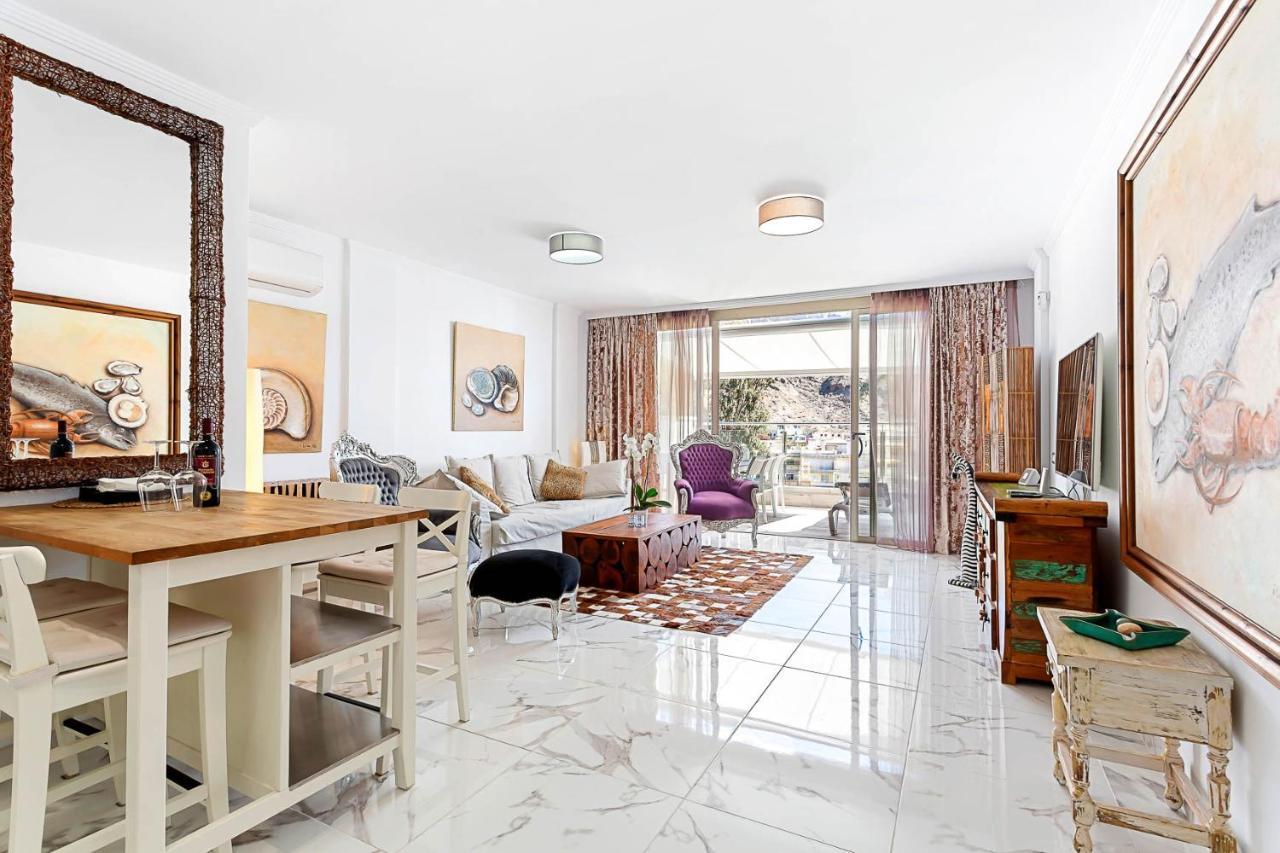 Ribera Del Puerto - Luxe Apartement With Great Terrace And Sea View 푸에르토 데 모간 외부 사진