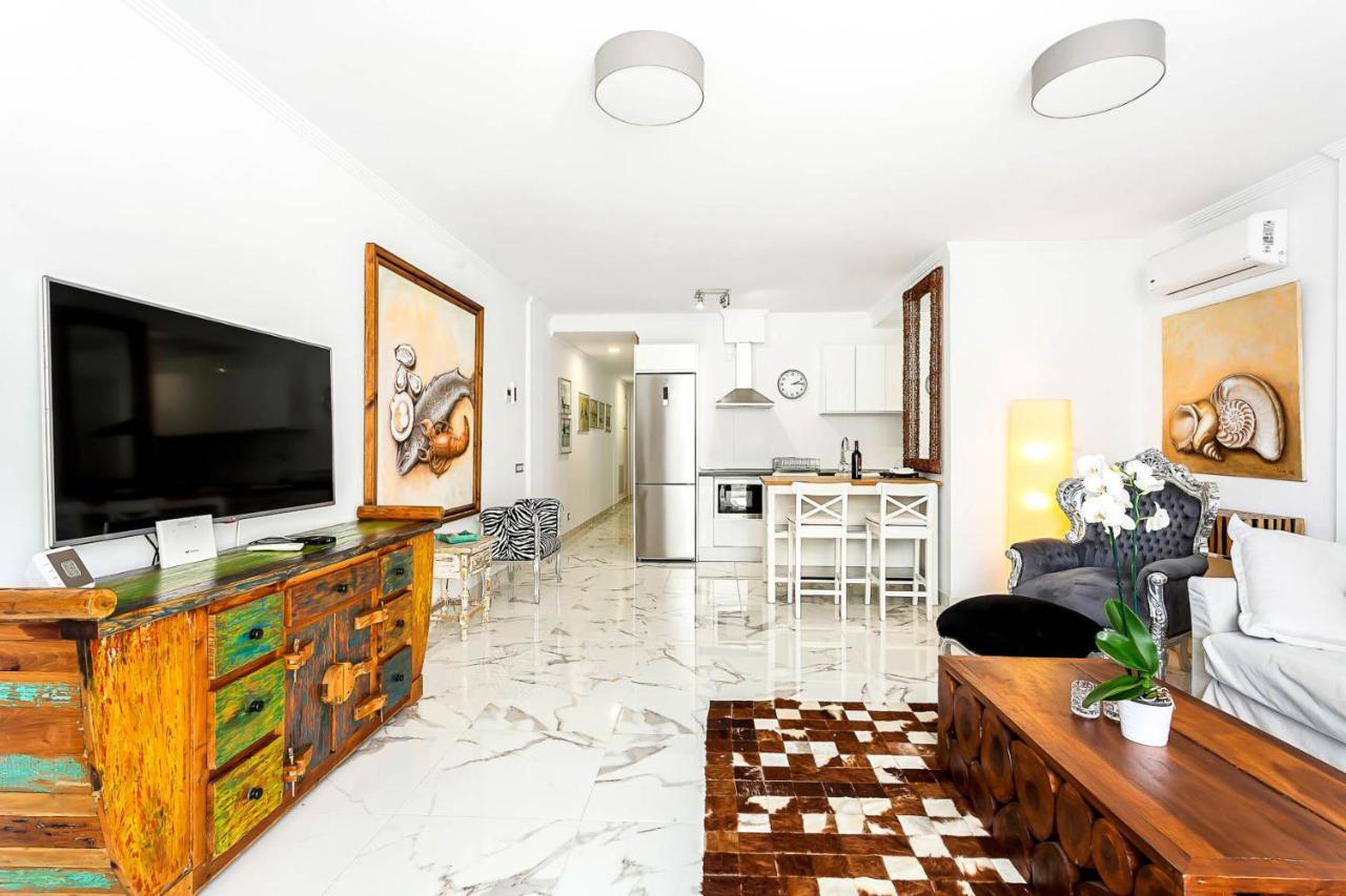 Ribera Del Puerto - Luxe Apartement With Great Terrace And Sea View 푸에르토 데 모간 외부 사진